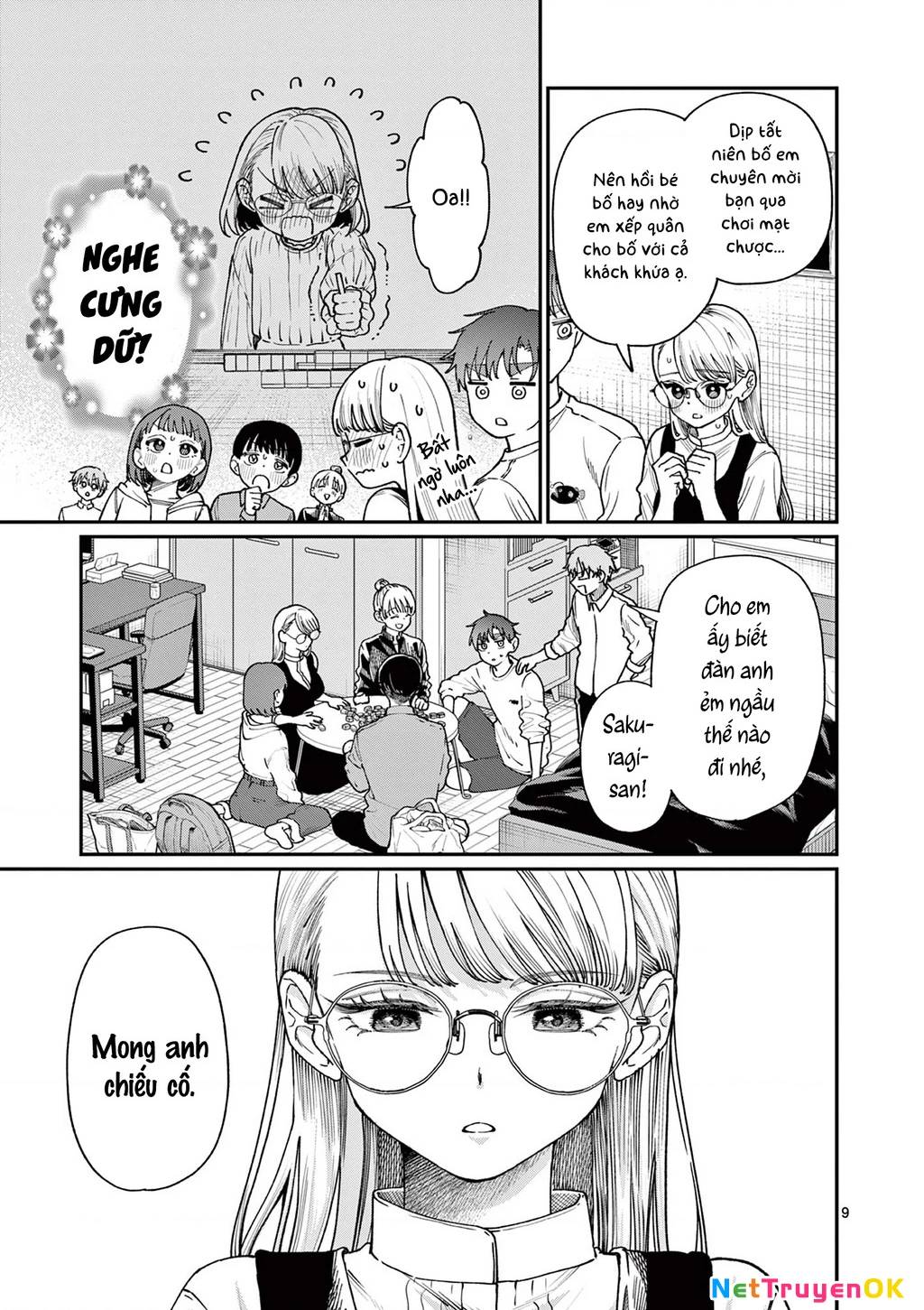 Tình Yêu Màu Lam Nhà Wakaba - Chapter 7 - Page 9