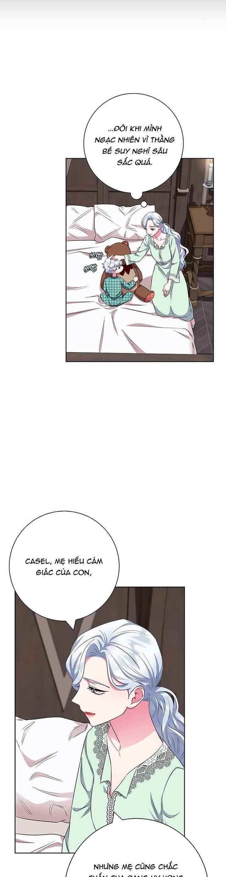 Tôi trở thành mẹ của nam chính - Chapter 55 - Page 14