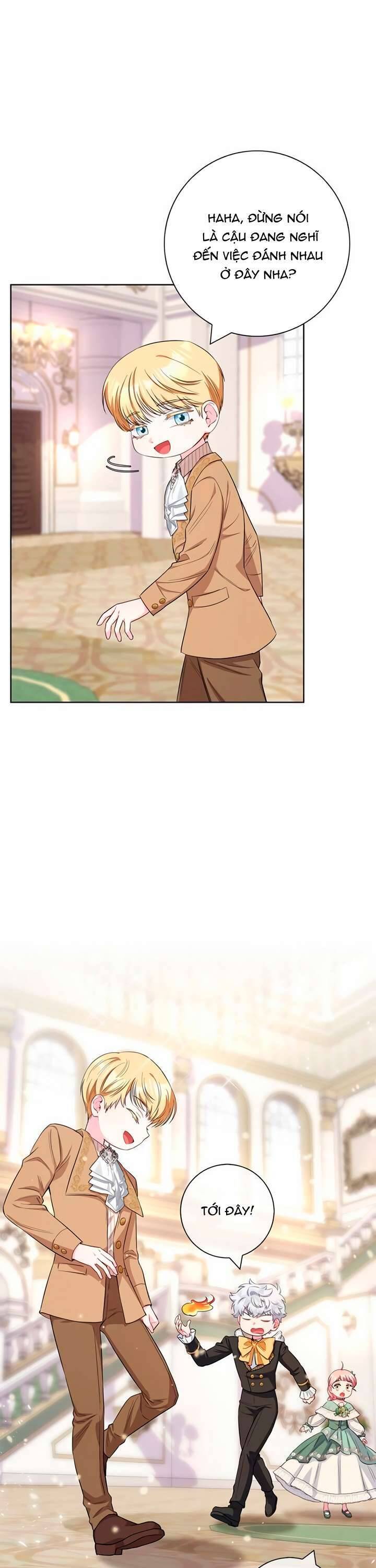 Tôi trở thành mẹ của nam chính - Chapter 56 - Page 19