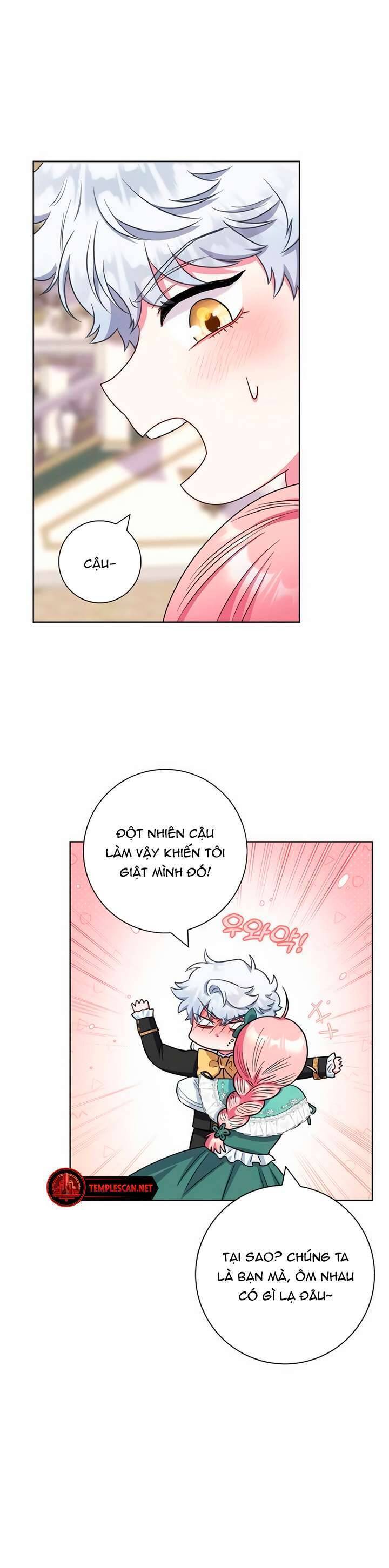 Tôi trở thành mẹ của nam chính - Chapter 56 - Page 9