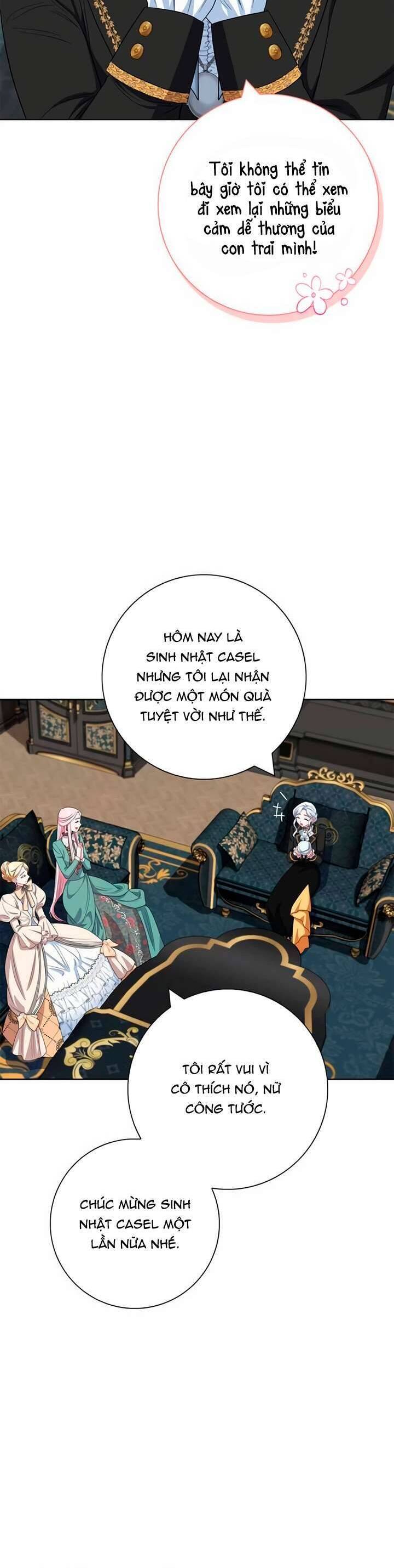 Tôi trở thành mẹ của nam chính - Chapter 57 - Page 20