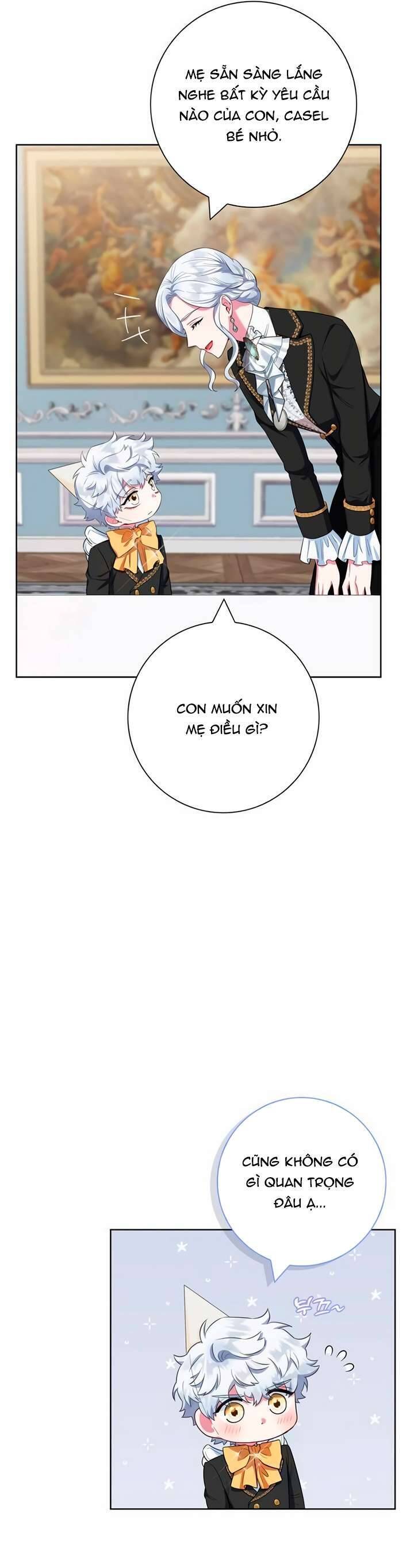 Tôi trở thành mẹ của nam chính - Chapter 57 - Page 5