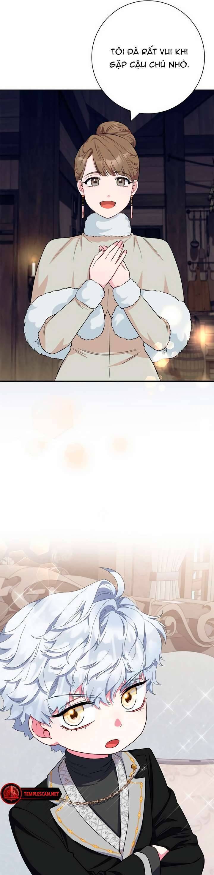 Tôi trở thành mẹ của nam chính - Chapter 59 - Page 17