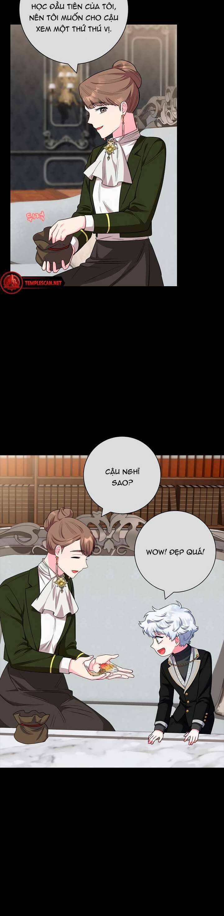 Tôi trở thành mẹ của nam chính - Chapter 59 - Page 20