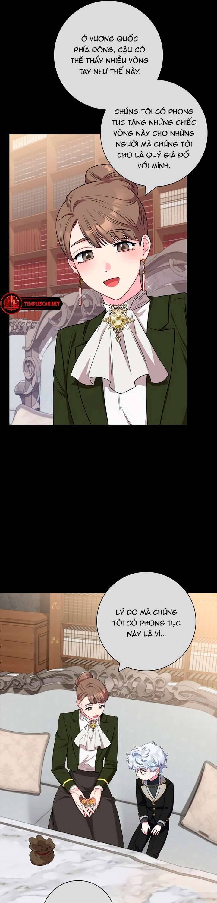 Tôi trở thành mẹ của nam chính - Chapter 59 - Page 21