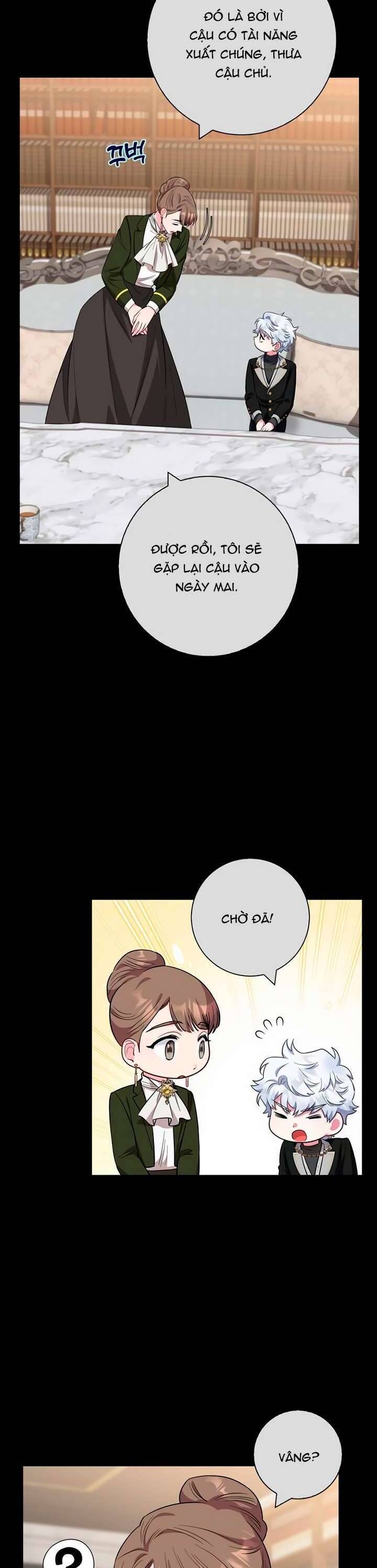 Tôi trở thành mẹ của nam chính - Chapter 59 - Page 23