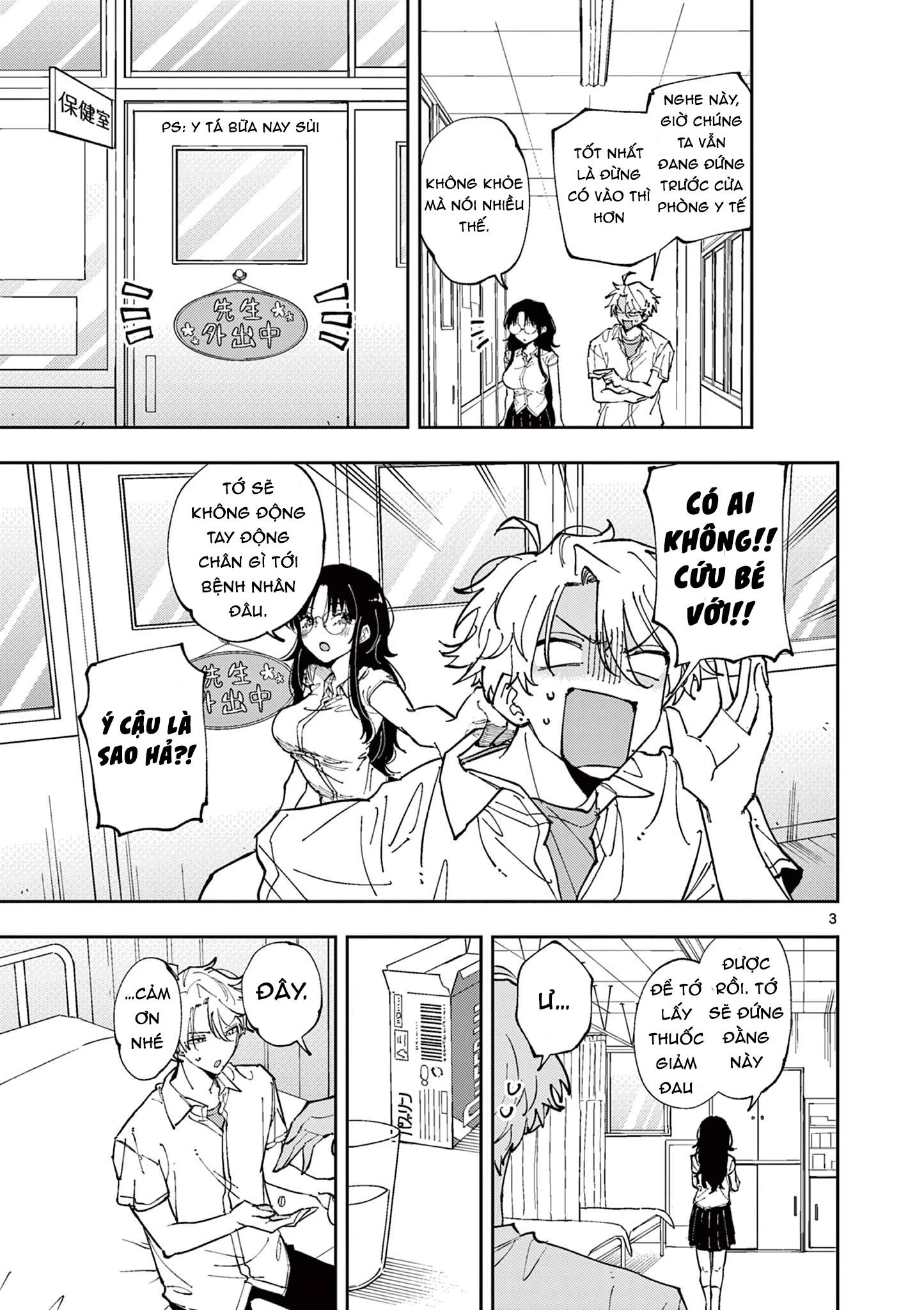 Tonari No Seki No Yatsu Ga Souiu Me De Mitekuru - Chapter 10 - Page 3