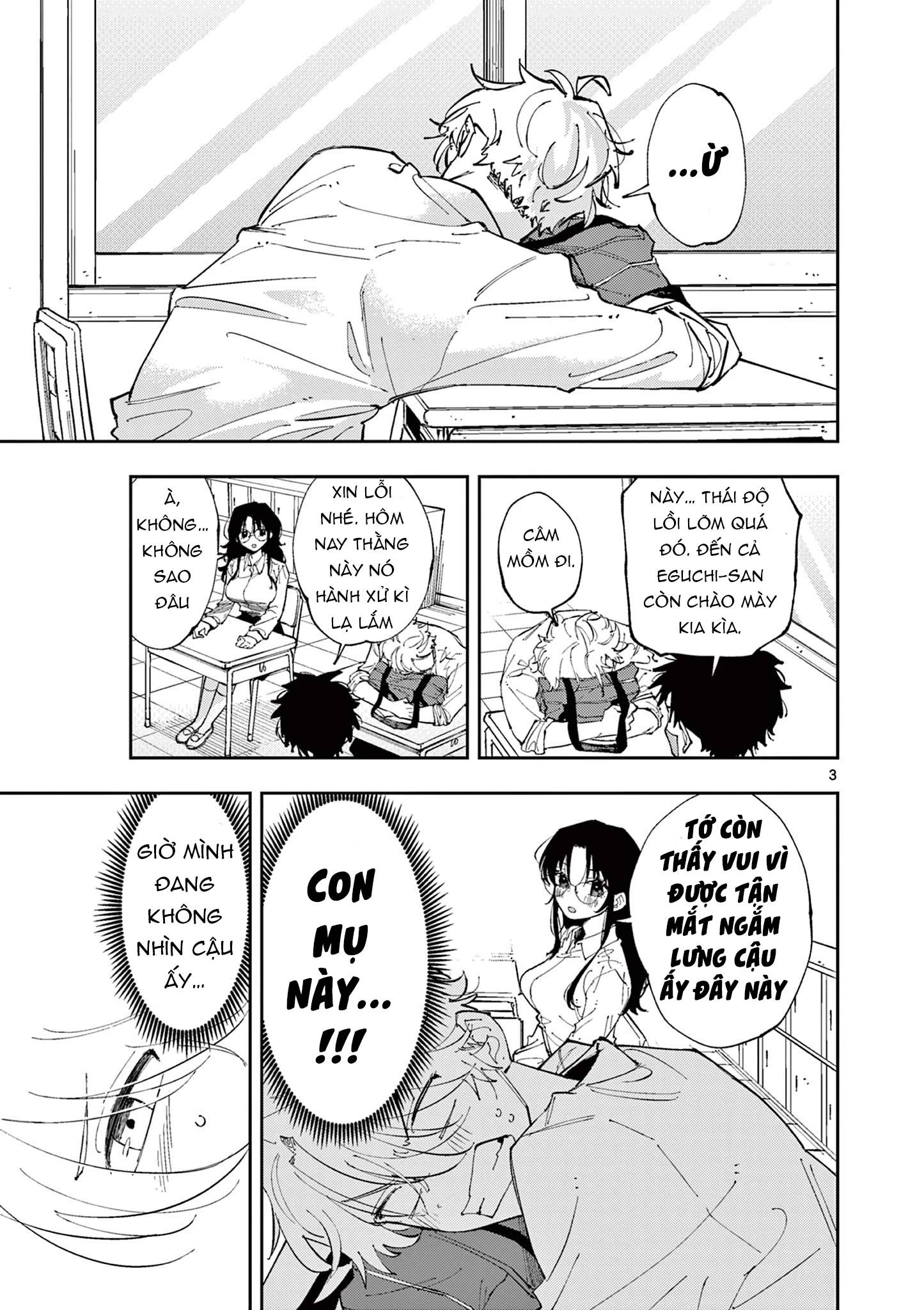 Tonari No Seki No Yatsu Ga Souiu Me De Mitekuru - Chapter 7 - Page 3