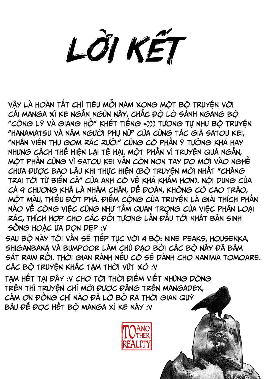 Người Thu Gom Rác - Phong Cách Của Saionji - Chapter 9 - Page 21