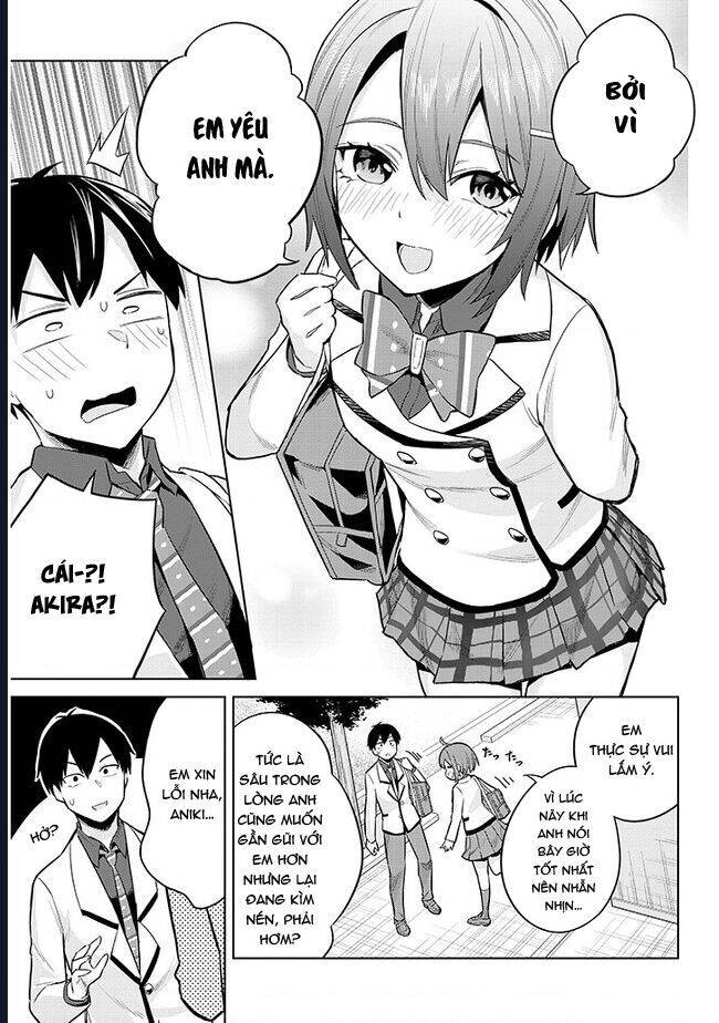 She Was Actually My Stepsister ~recently The Sense Of Distance Between Me And My New Stepbrother Is Incredibly Close~ - Chapter 11 - Page 12