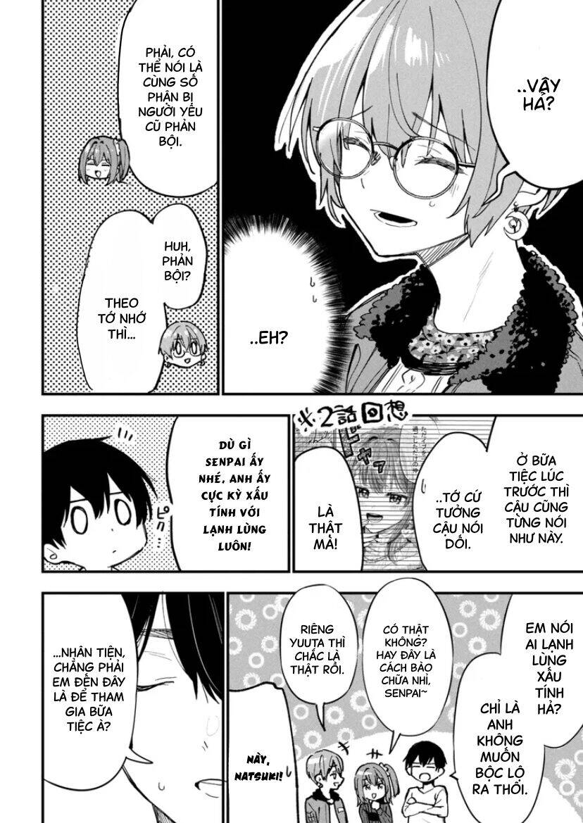 Kanojo ni Uwaki Sareteita Ore ga, Koakuma na Kouhai ni Natsukareteimasu - Chapter 28 - Page 6