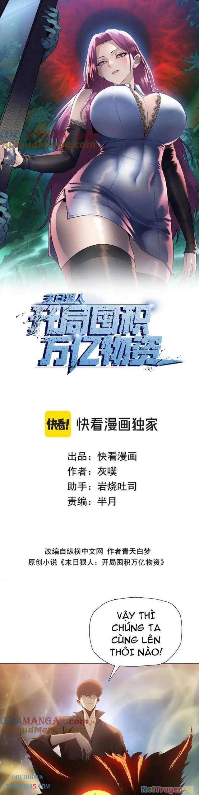 Kẻ Tàn Nhẫn Ngày Tận Thế Bắt Đầu Dự Trữ Hàng Tỷ Tấn Vật Tư Chapter 38 - Trang 1