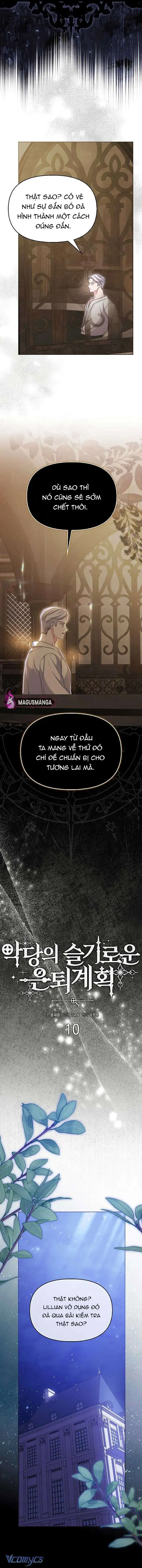 Kế Hoạch Nghỉ Hưu Của Nhân Vật Phản Diện - Chapter 10 - Page 7
