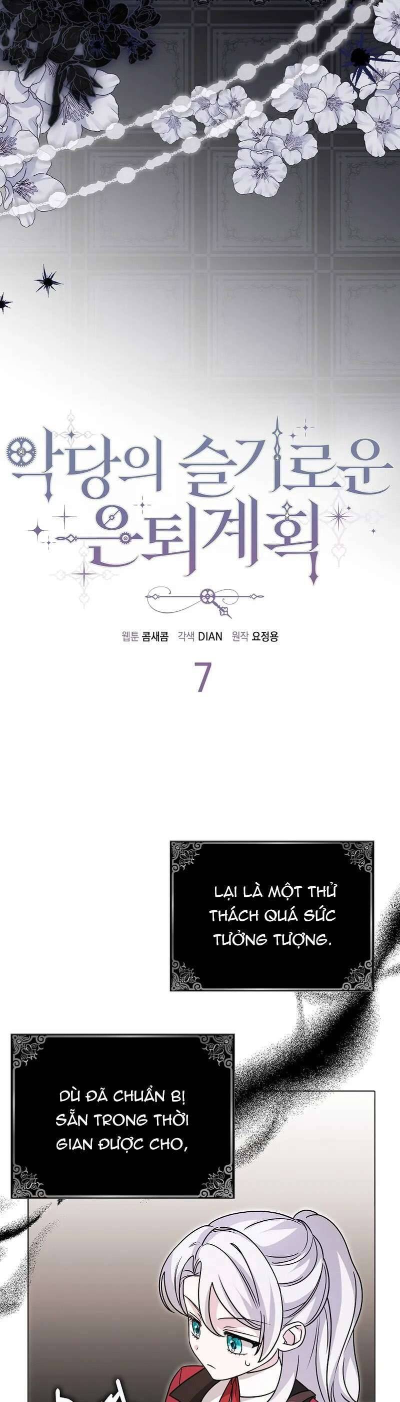 Kế Hoạch Nghỉ Hưu Của Nhân Vật Phản Diện - Chapter 7 - Page 10