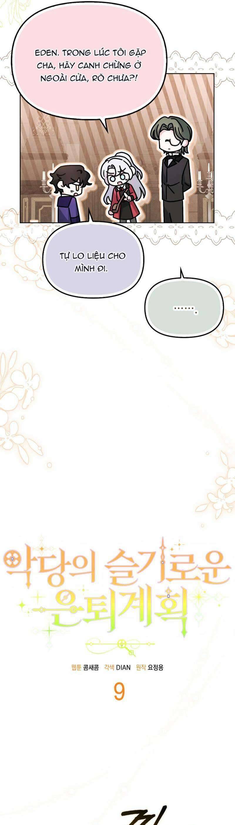 Kế Hoạch Nghỉ Hưu Của Nhân Vật Phản Diện - Chapter 9 - Page 14