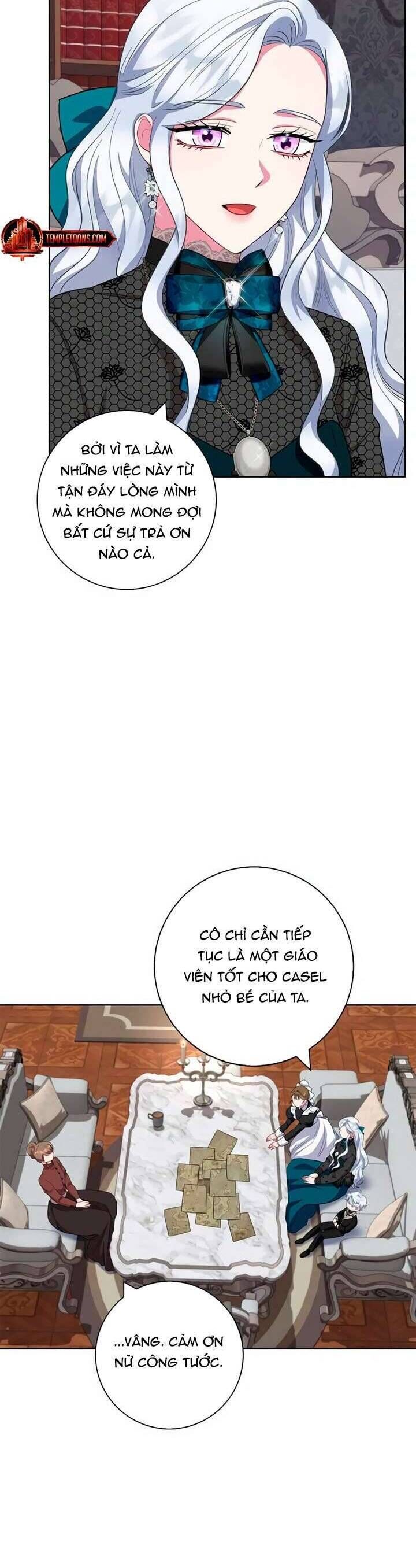 Tôi trở thành mẹ của nam chính - Chapter 60 - Page 15