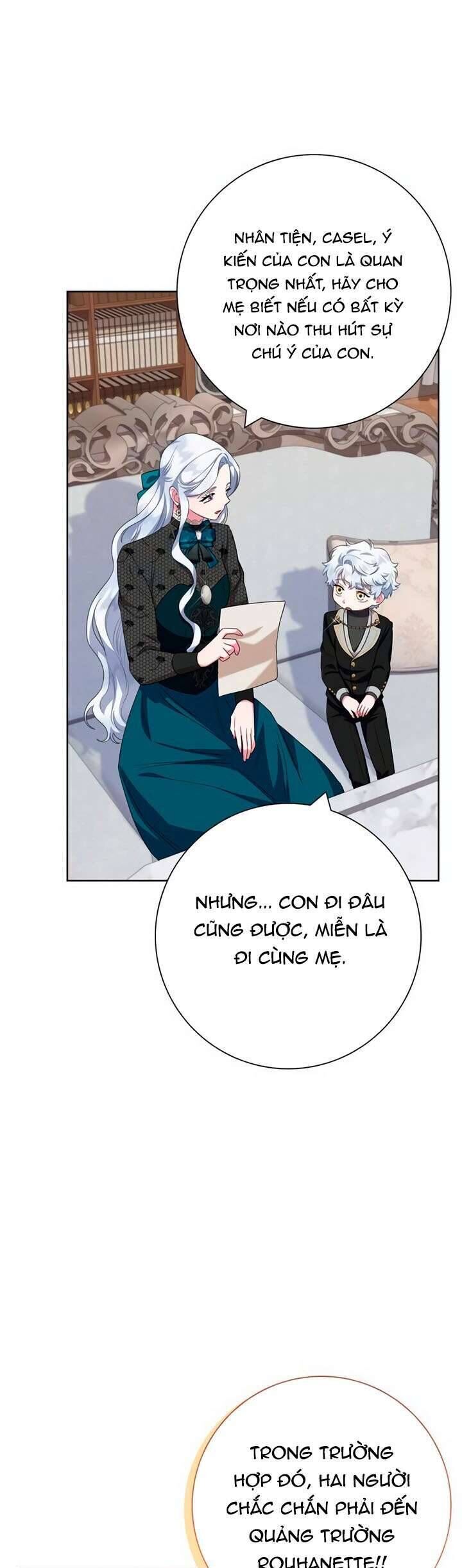 Tôi trở thành mẹ của nam chính - Chapter 60 - Page 16