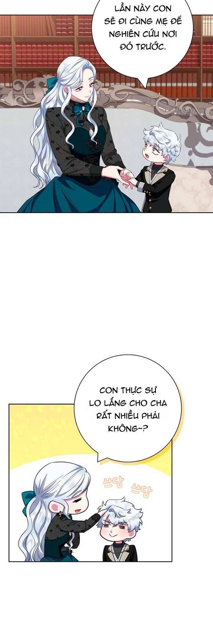 Tôi trở thành mẹ của nam chính - Chapter 60 - Page 25