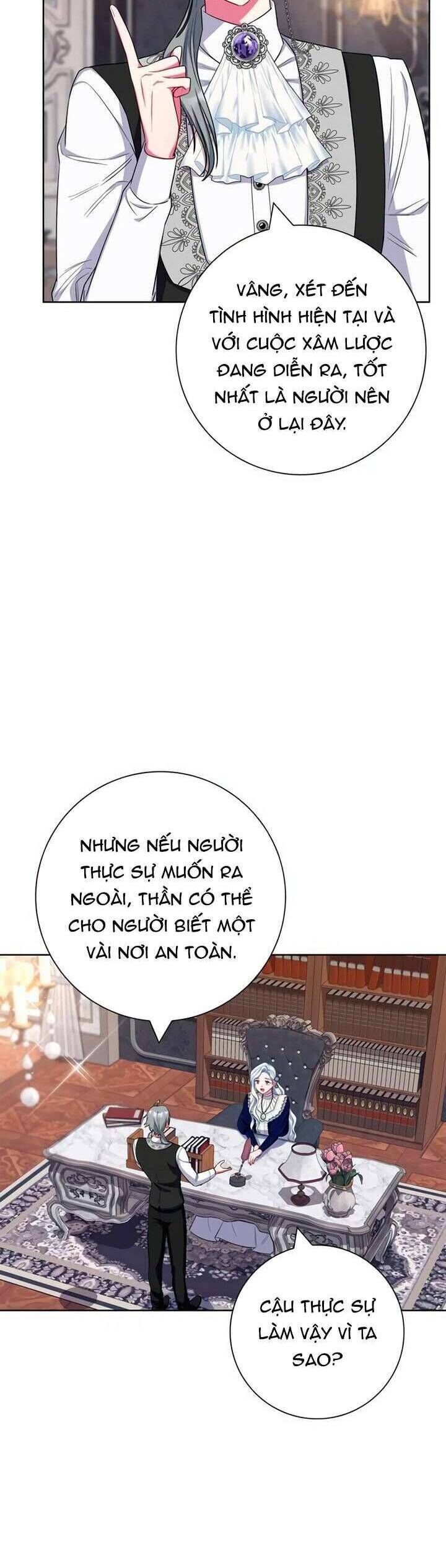 Tôi trở thành mẹ của nam chính - Chapter 60 - Page 9