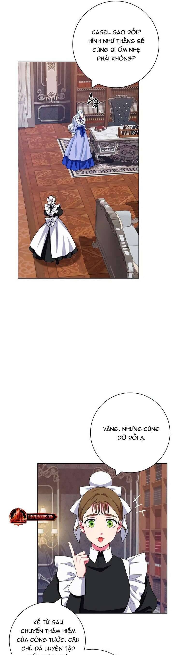 Tôi trở thành mẹ của nam chính - Chapter 61 - Page 18