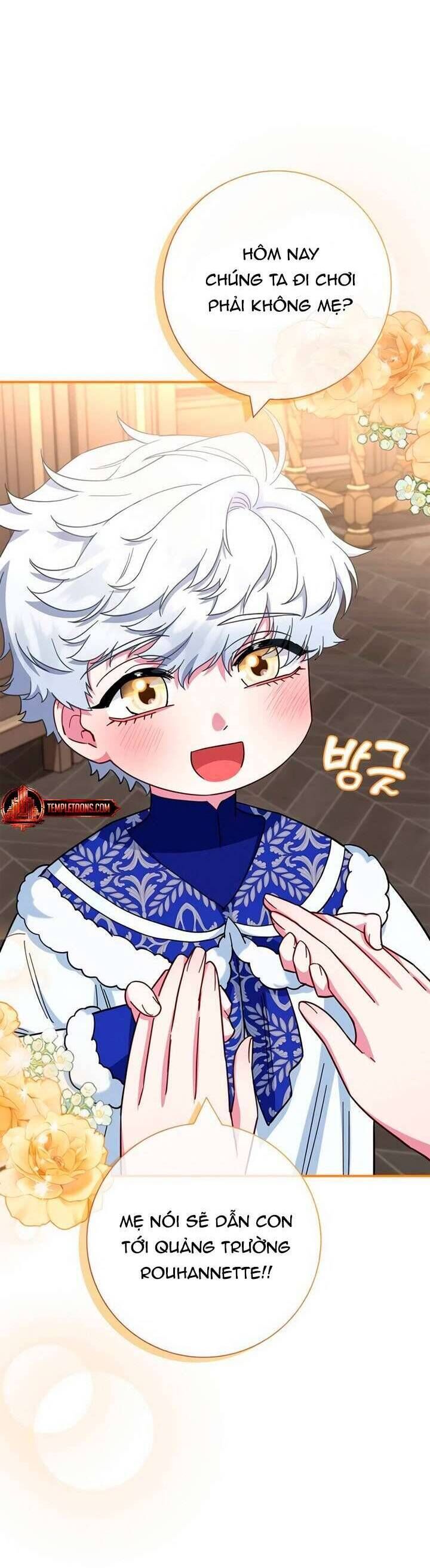 Tôi trở thành mẹ của nam chính - Chapter 61 - Page 23