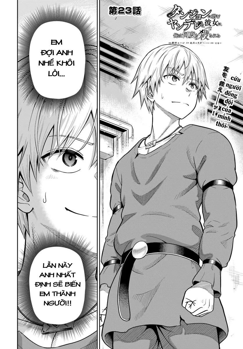 Dungeon ni Hisomu Yandere na Kanojo ni Ore wa Nando mo Korosareru - Chapter 23 - Page 4