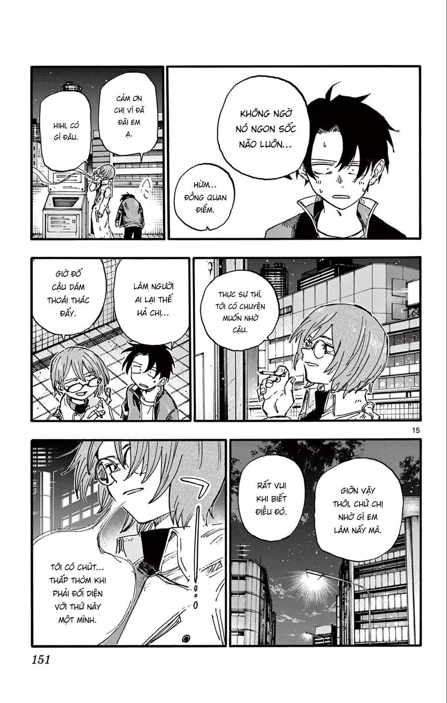 Yofukashi no Uta - Chapter 167 - Page 14