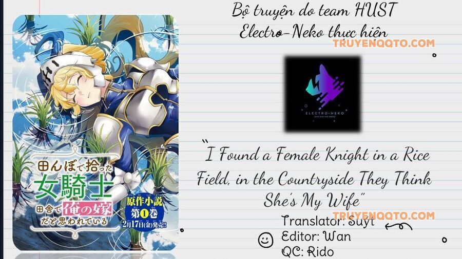 I Found a Female Knight in a Rice Field in the Countryside They Think She’s My Wife - Chapter 38 - Page 3
