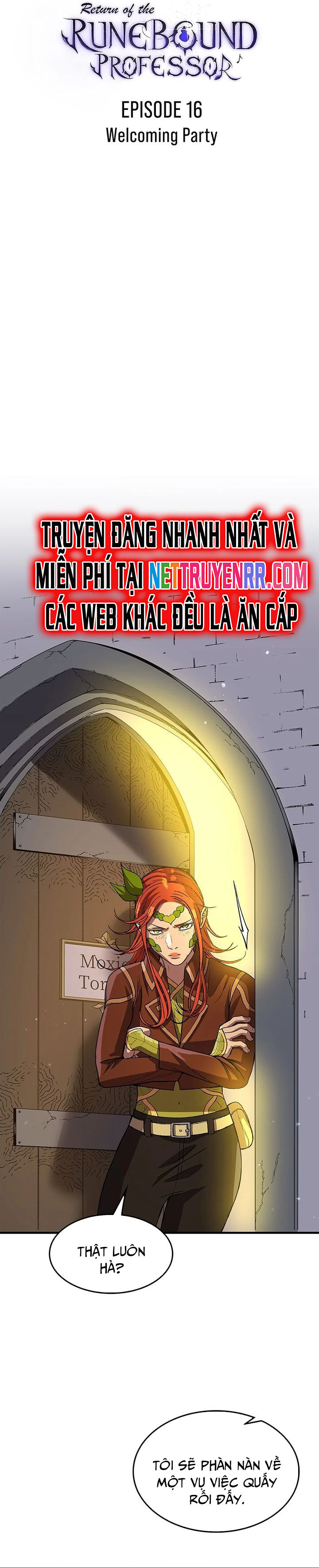 Sự Trở Lại Của Giáo Sư Runebound - Chapter 16 - Page 10
