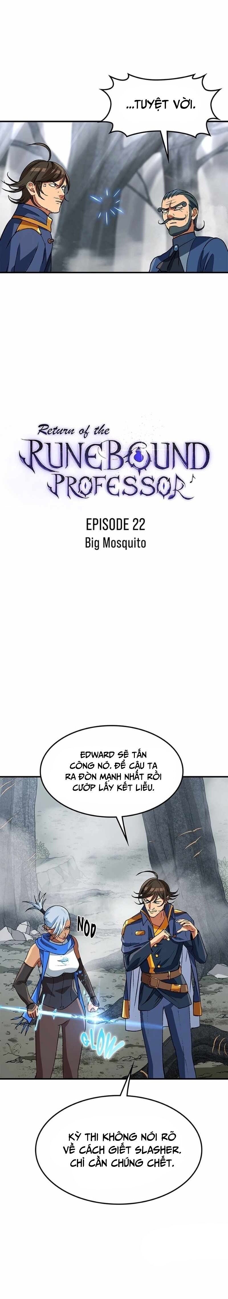 Sự Trở Lại Của Giáo Sư Runebound - Chapter 22 - Page 11