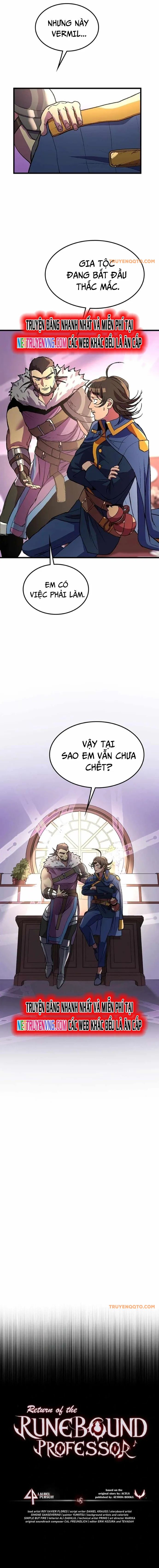 Sự Trở Lại Của Giáo Sư Runebound - Chapter 28 - Page 14