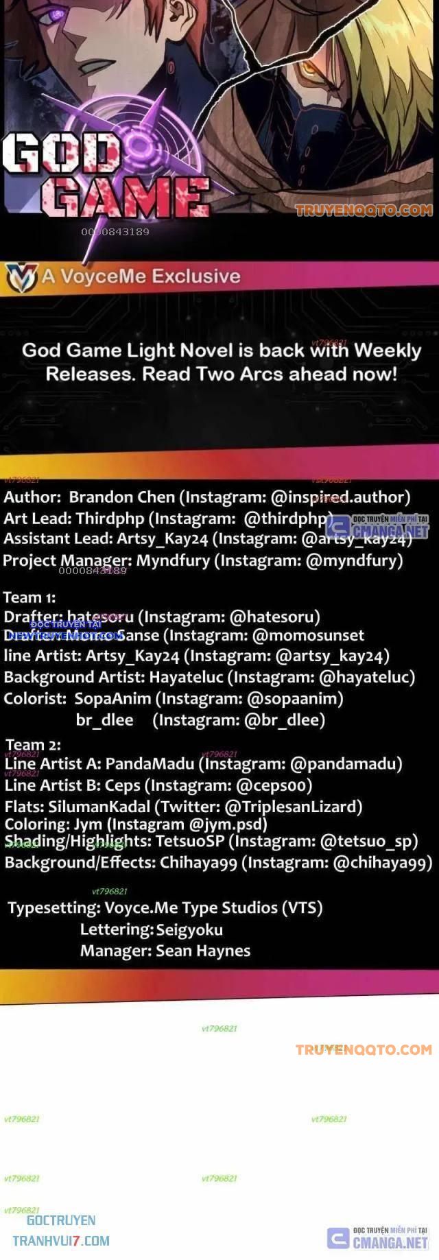 Trò chơi của thần - Chapter 33 - Page 34