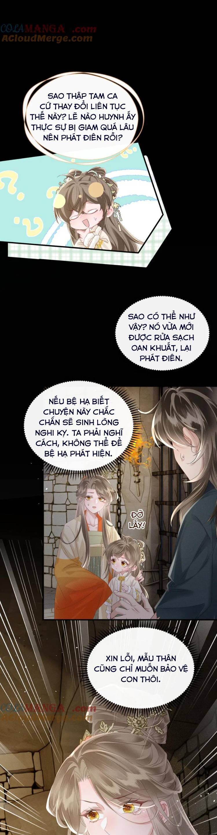 Cả Nhà Bạo Quân Đều Dựa Vào Việc Đọc Tiếng Lòng Của Cô Ấy Để Giữ Mạng - Chapter 38 - Page 11