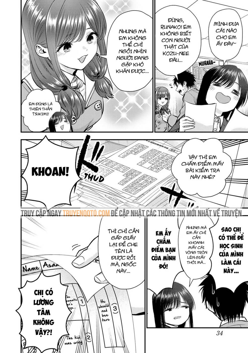 Làm Gì Có Chuyện Tình Hài Hước Giữa Bạn Thuở Nhỏ Được! - Chapter 87 - Page 4