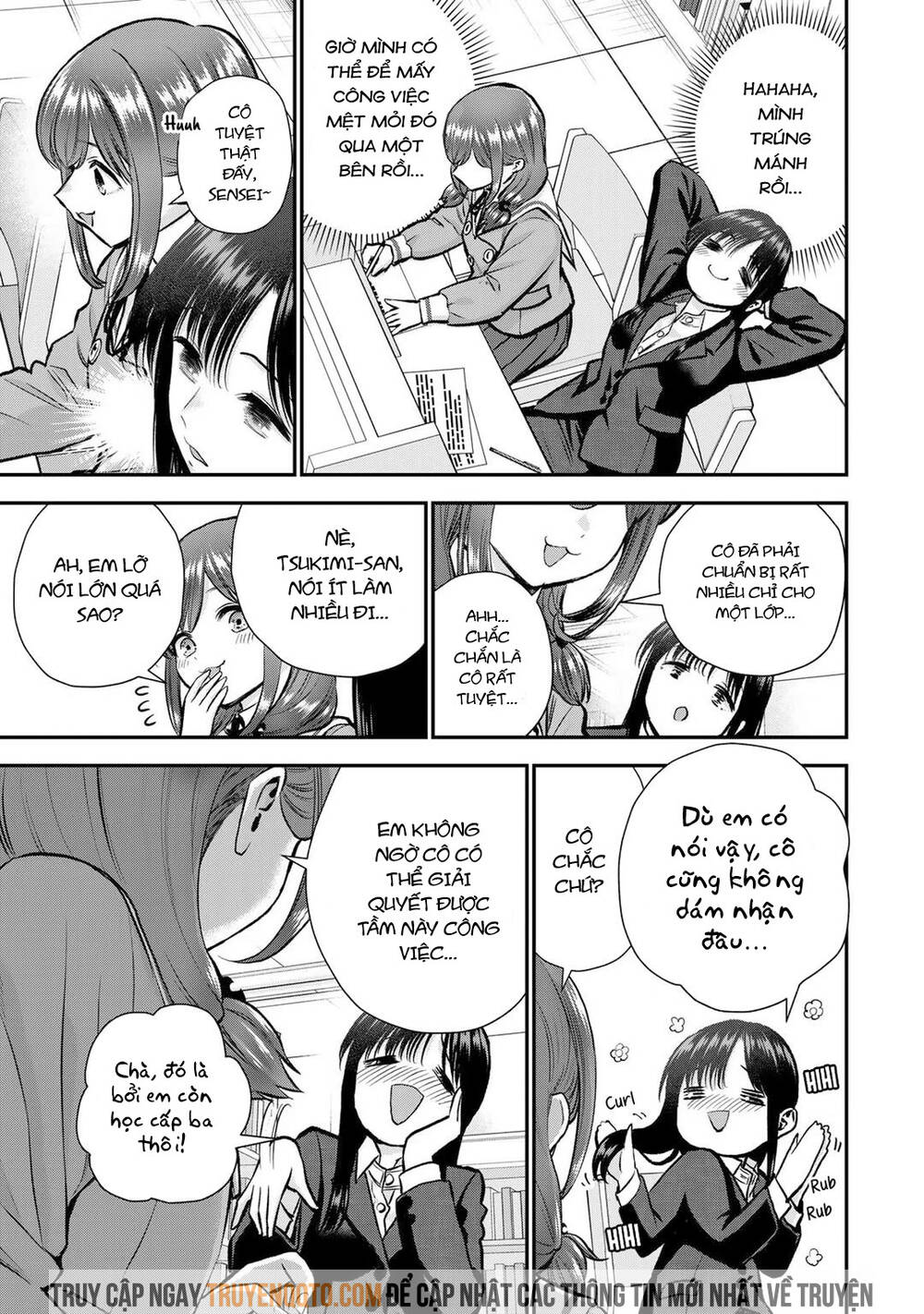 Làm Gì Có Chuyện Tình Hài Hước Giữa Bạn Thuở Nhỏ Được! - Chapter 87 - Page 7