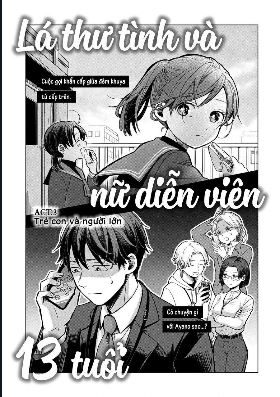 Lá Thư Tình Và Nữ Diễn Viên 13 Tuổi - Chapter 3 - Page 3