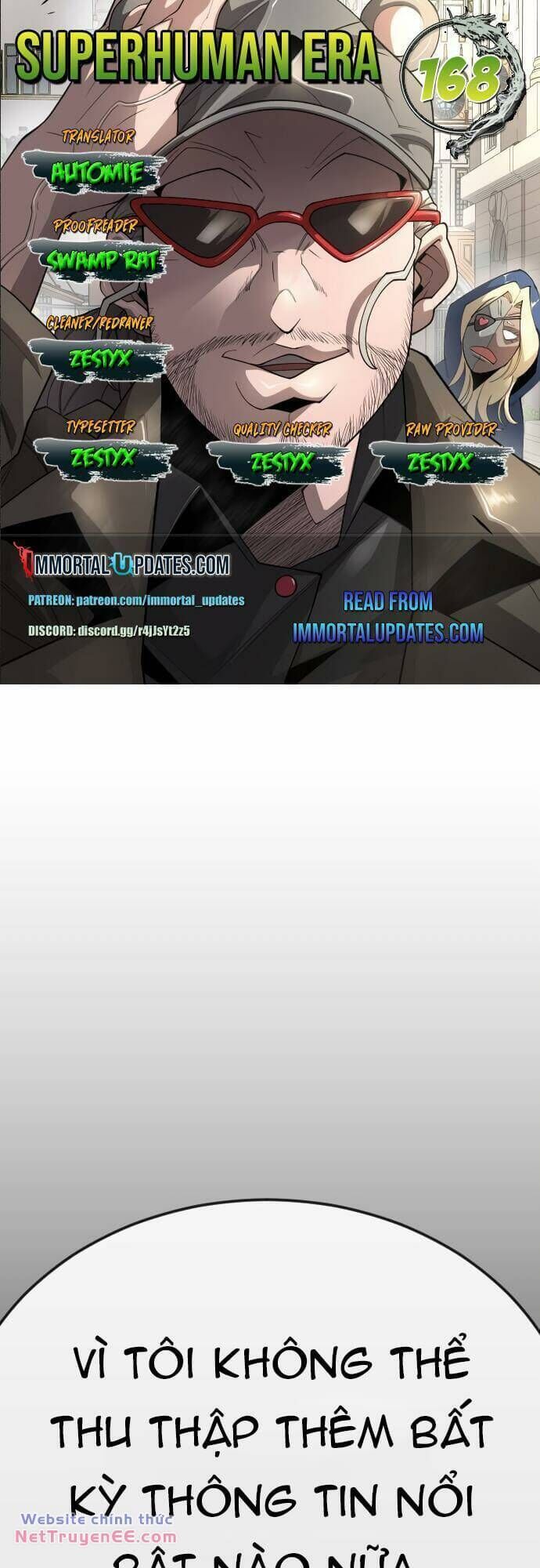 Kỷ Nguyên Siêu Anh Hùng Chapter 168 - Trang 1