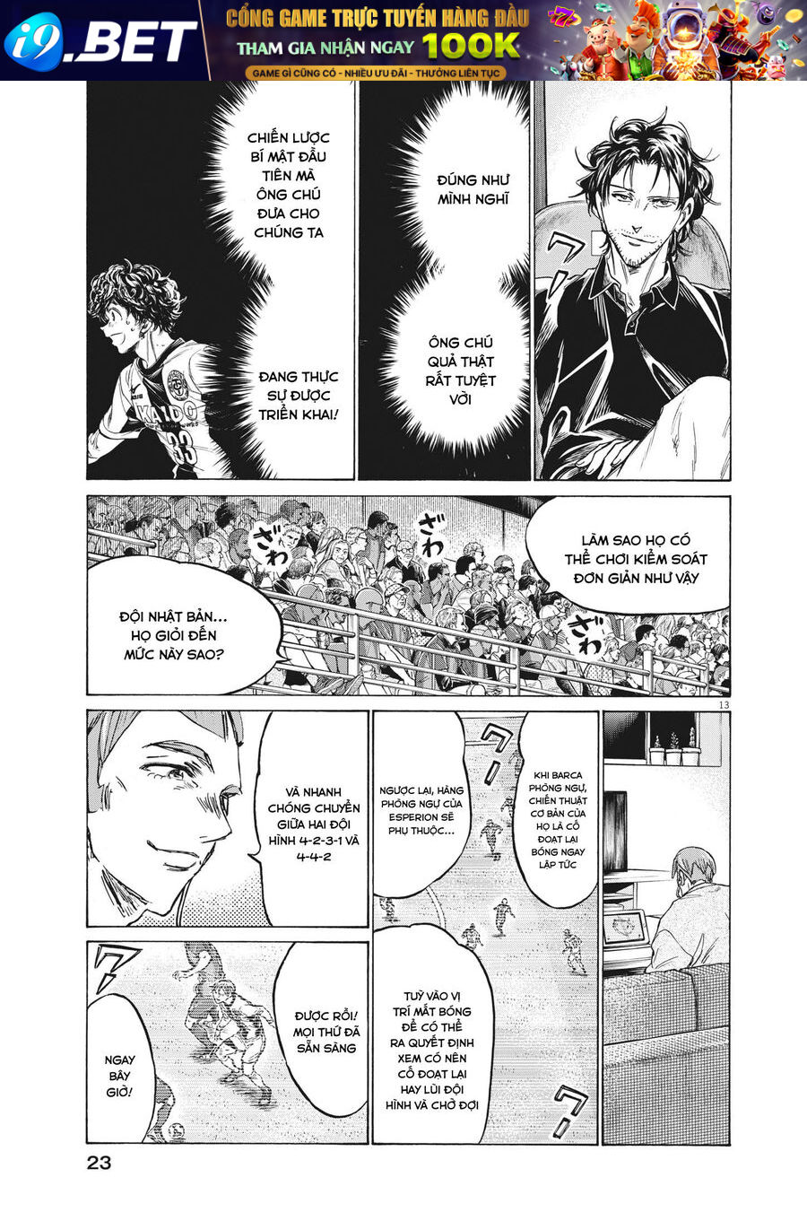 Thiên Tài Bóng Đá Ashito - Chapter 350 - Page 10