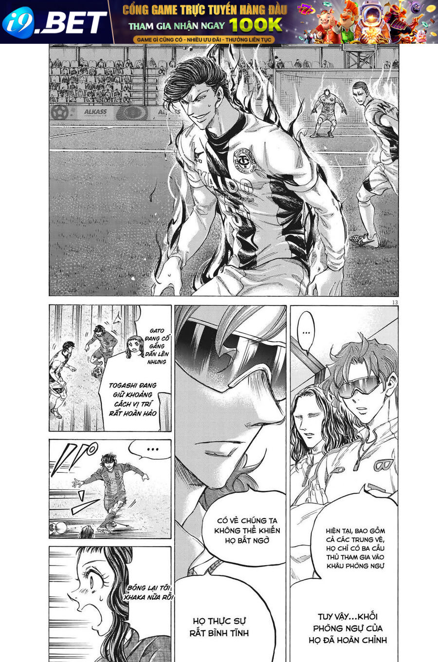 Thiên Tài Bóng Đá Ashito - Chapter 351 - Page 12