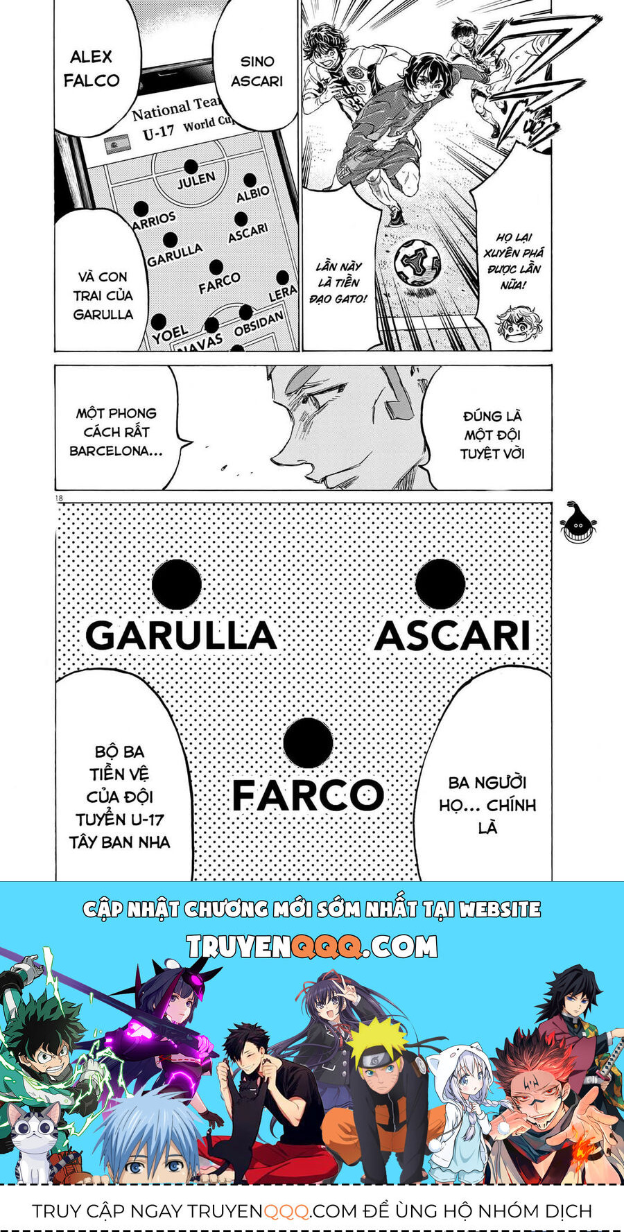 Thiên Tài Bóng Đá Ashito - Chapter 354 - Page 17