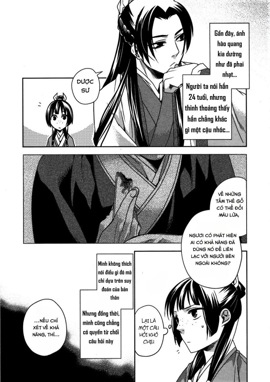 Kusuriya No Hitorigoto ~Maomao No Koukyuu Nazotoki Techou~ Chapter 10 - Trang 34