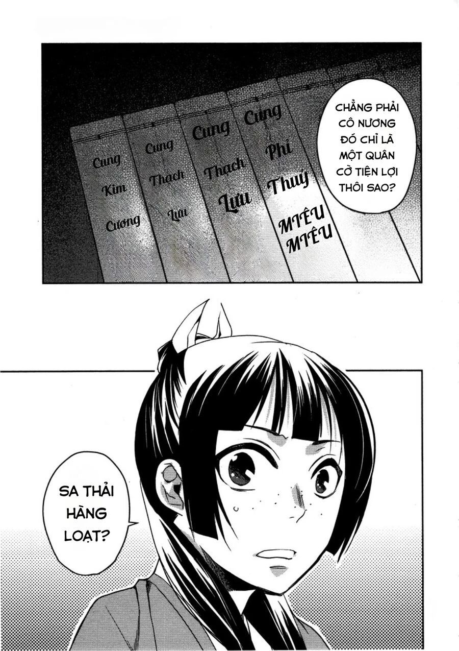 Kusuriya No Hitorigoto ~Maomao No Koukyuu Nazotoki Techou~ Chapter 13 - Trang 12