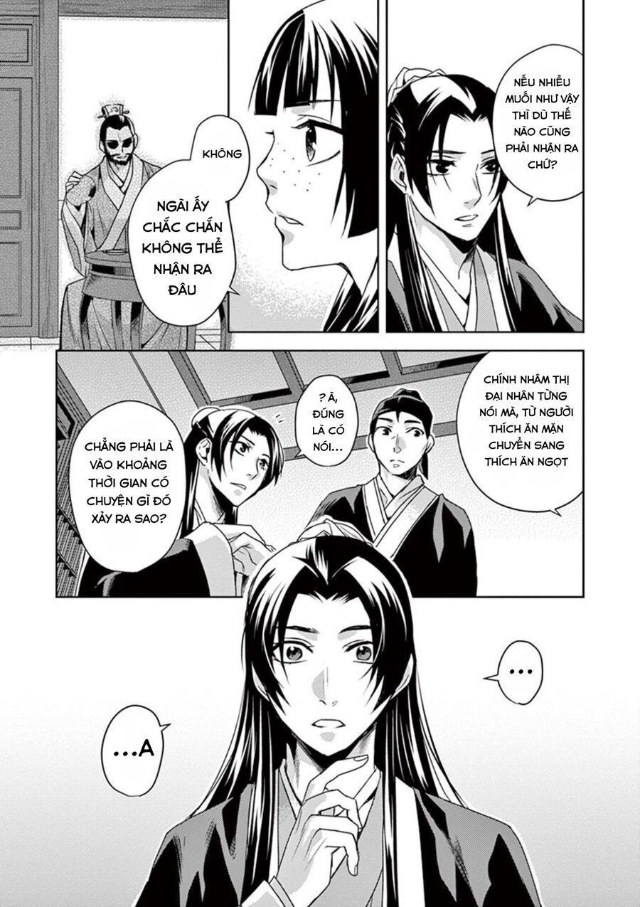 Kusuriya No Hitorigoto ~Maomao No Koukyuu Nazotoki Techou~ Chapter 15 - Trang 22