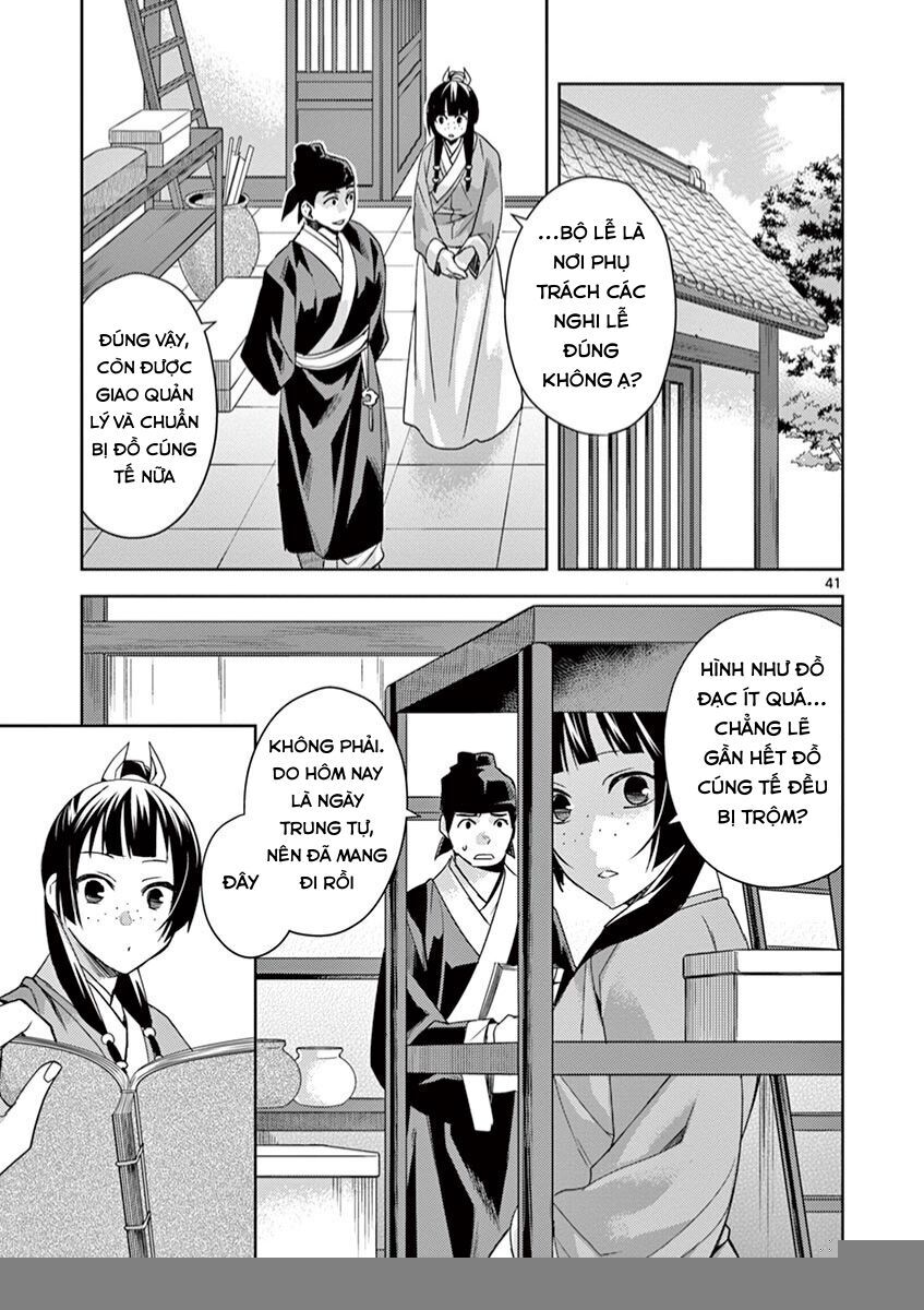 Kusuriya No Hitorigoto ~Maomao No Koukyuu Nazotoki Techou~ Chapter 22 - Trang 40