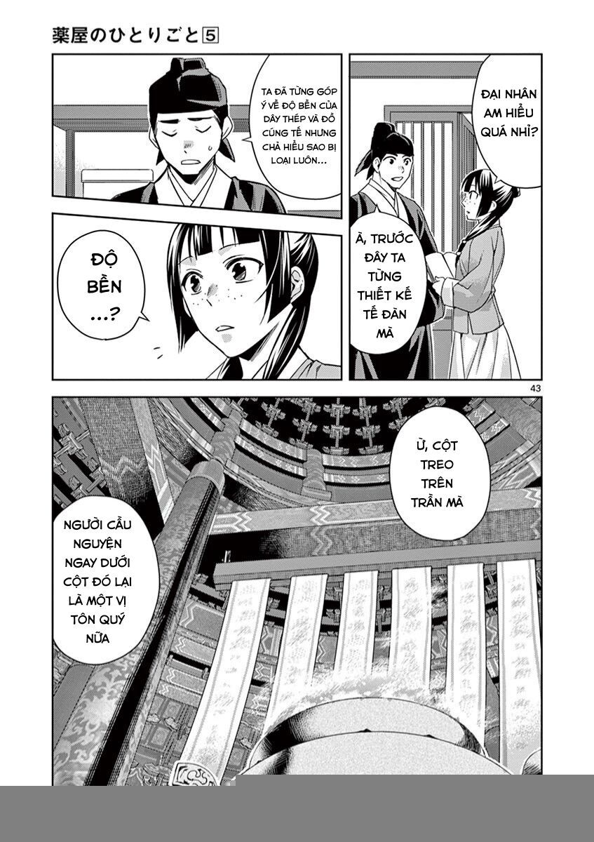 Kusuriya No Hitorigoto ~Maomao No Koukyuu Nazotoki Techou~ Chapter 22 - Trang 42