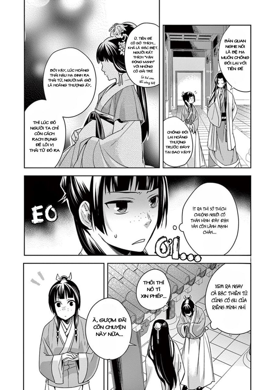 Kusuriya No Hitorigoto ~Maomao No Koukyuu Nazotoki Techou~ Chapter 4 - Trang 22