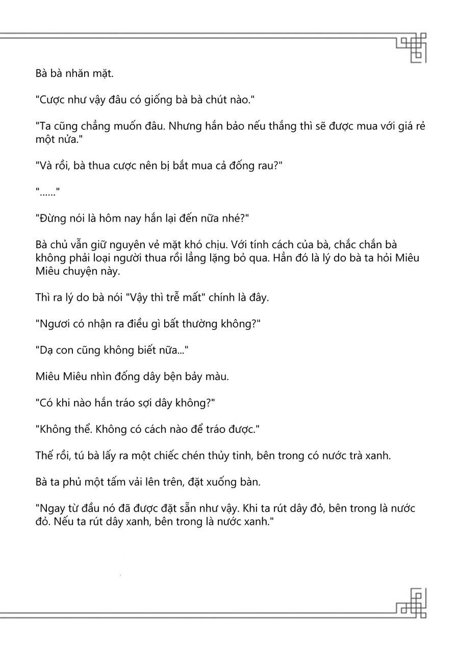 Kusuriya No Hitorigoto ~Maomao No Koukyuu Nazotoki Techou~ Chapter 9.5 - Trang 13