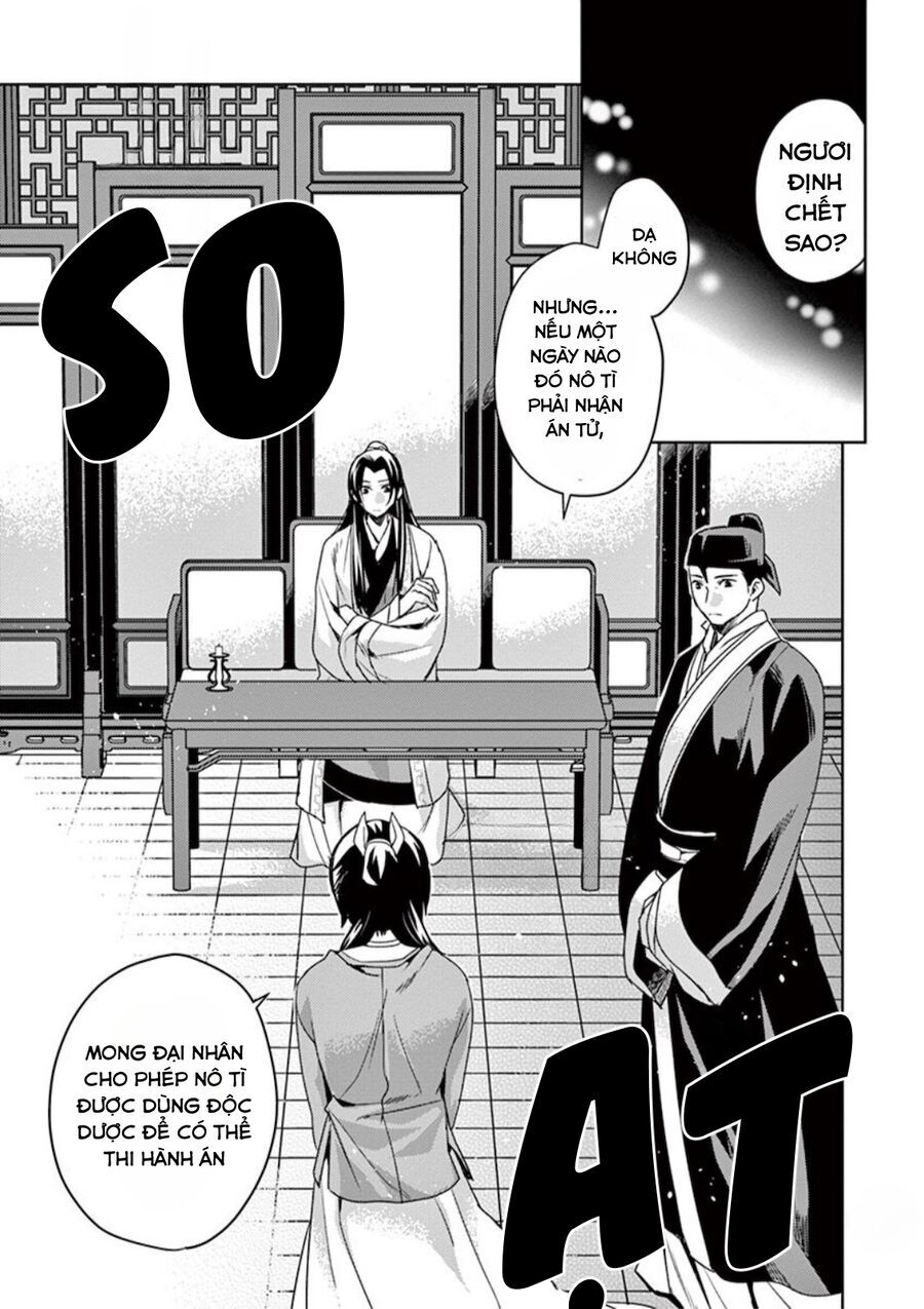 Kusuriya No Hitorigoto ~Maomao No Koukyuu Nazotoki Techou~ Chapter 9 - Trang 36