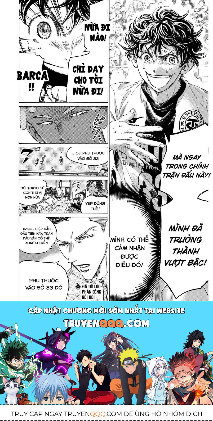 Thiên Tài Bóng Đá Ashito - Chapter 363 - Page 18
