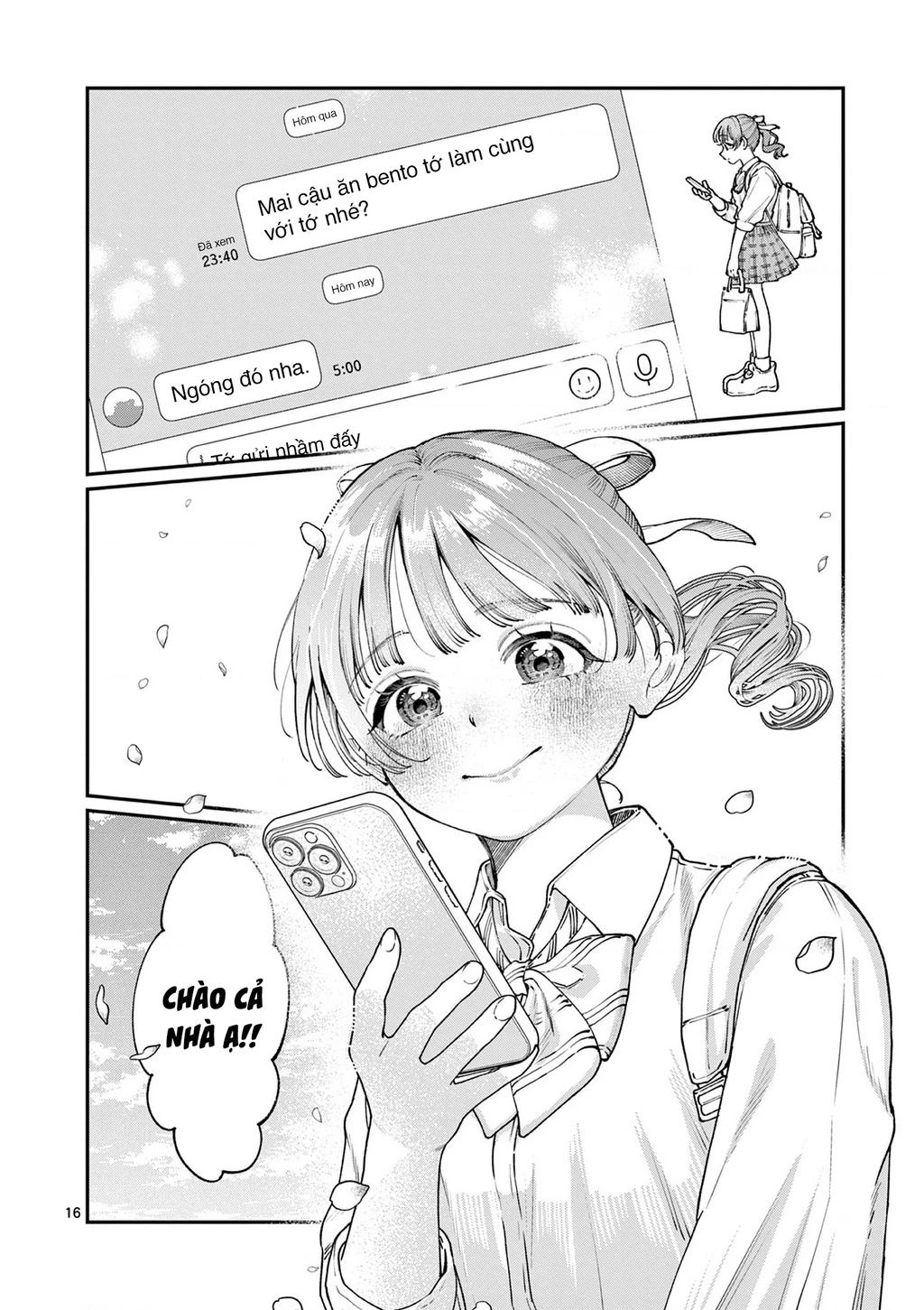 Tình Yêu Màu Lam Nhà Wakaba - Chapter 14 - Page 16